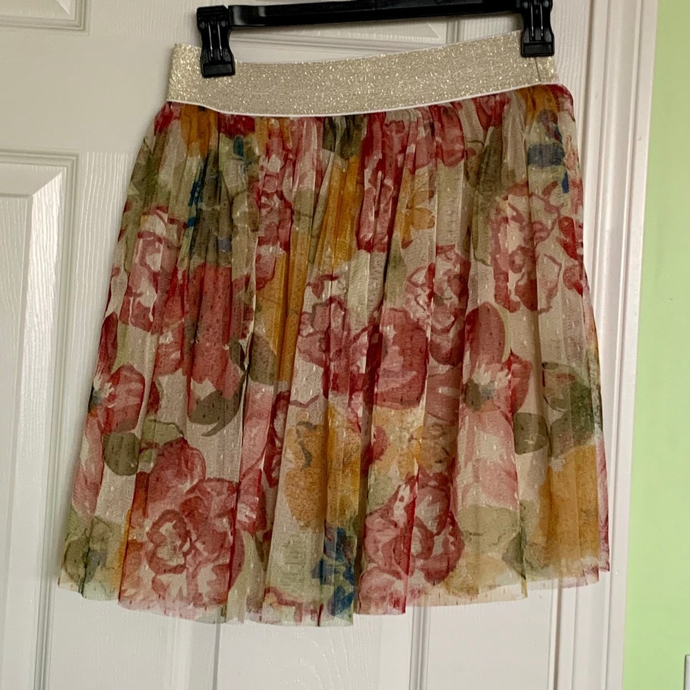 Tulle floral skirt - never worn!